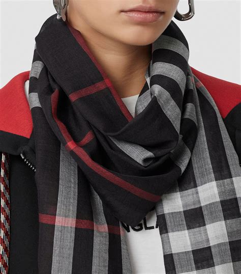 foulard burberry turchese|burberry check wool scarf.